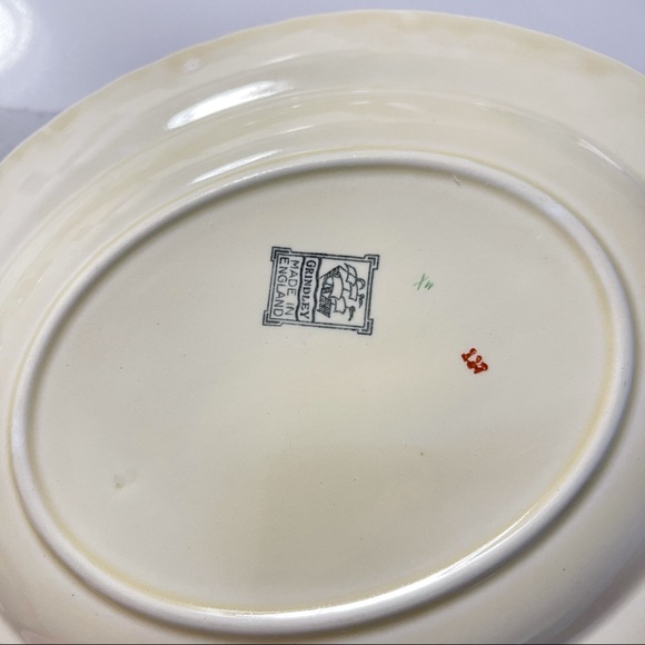 β¨Stunning Vintage Grindley England Floral Oval Serving Platter - Picture 2 of 4
